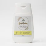 ROZZ FRESH Brightening Body Lotion 110ml bottle front view with Saffron and Vitamin C