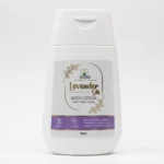 ROZZ FRESH Lavender Silk Body Lotion 110ml bottle front view with Lavender and Calendula