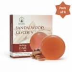 Hydrating Sandalwood Glycerin Bathing Soap box and bar for glowing skin